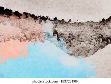 Abstract water color paint background