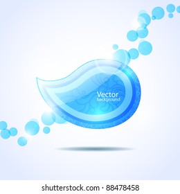 Abstract water drop background