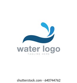 Abstract Water Logo