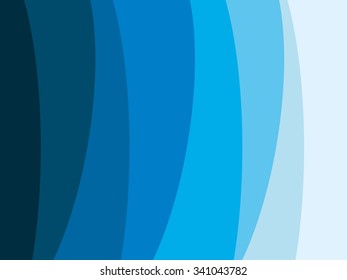 Abstract water nature landscape. Decorative 2:3 ratio background. Vector graphic template.