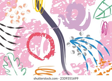 abstract water spout watercolors wallpaper background vector 