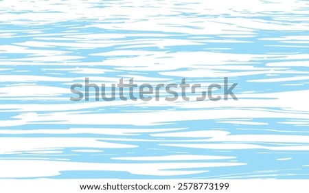 Abstract Water Surface Depiction with Soft Blue Waves Creating a Gentle and Calming Visual Rhythm of Light and Flow Perfect for Peaceful and Minimalist Backgrounds