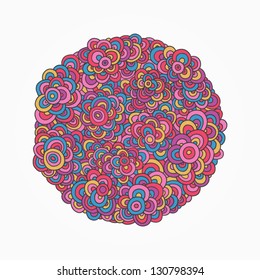 Abstract water texture background. Wave background. Vector illustration