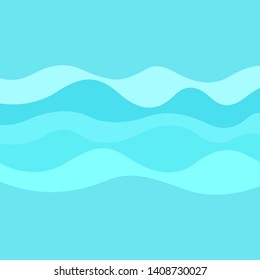 Abstract Water wave vector illustration design background - Vector eps10