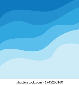 Resumen Fondo del diseño de la ilustración del vector de la onda de agua