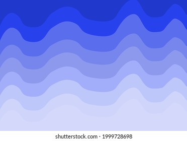 Abstract Water wave vector illustration design background.Vector illustration.