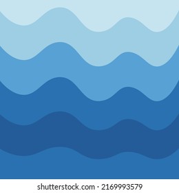 Abstract Water Wave Vector Illustration Design Background blue gradient of modern gradient elements bright colors as blur background wallpaper