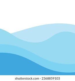 Resumen Fondo del diseño de la ilustración del vector de la onda de agua