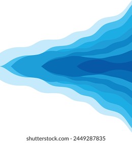 Fondo Abstractas del diseño de la Ilustración vectorial de la onda de agua