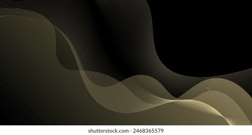 Abstract water wave vector illustration design background
