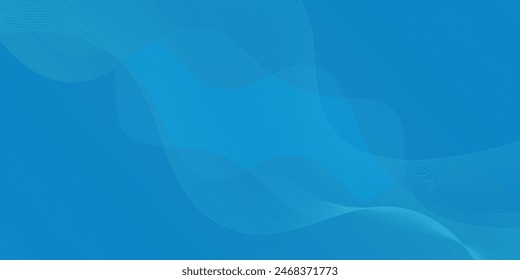 Abstract water wave vector illustration design background