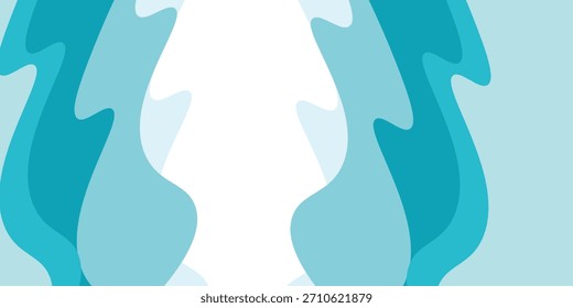 Fondo Abstractas del diseño de la Ilustración vectorial de la onda del agua. Fondo ondulado para el verano