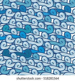 abstract water waves icon image 