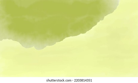 Abstract watercolor 16:9 background. Hand painting decorative design.
