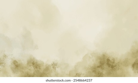 Abstract watercolor aesthetic horizontal background. Hand drawn vector splatter texture. Brush stroked painting pastel color watercolour