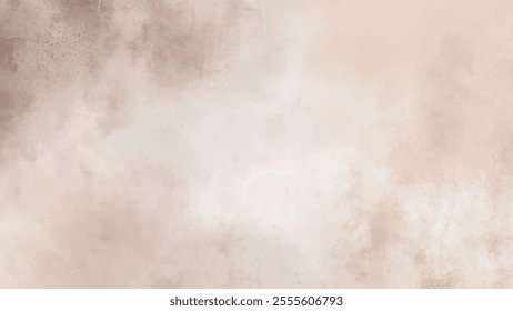 Abstract watercolor aesthetic horizontal background. Hand drawn vector splatter texture. Brush stroked painting pastel color watercolour