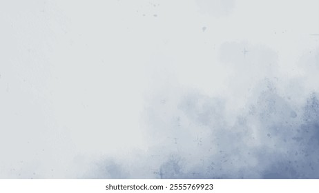 Abstract watercolor aesthetic horizontal background. Hand drawn vector splatter texture. Brush stroked painting pastel color watercolour