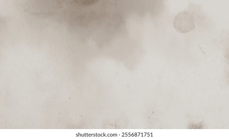 Abstract watercolor aesthetic horizontal background. Hand drawn vector splatter texture. Brush stroked painting pastel color watercolour