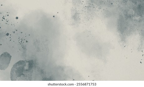 Abstract watercolor aesthetic horizontal background. Hand drawn vector splatter texture. Brush stroked painting pastel color watercolour