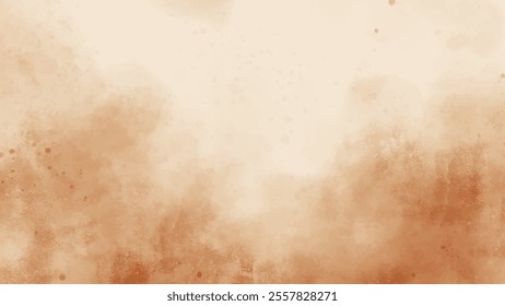 Abstract watercolor aesthetic horizontal background. Hand drawn vector splatter texture. Brush stroked painting pastel color watercolour