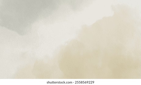 Abstract watercolor aesthetic horizontal background. Hand drawn vector splatter texture. Brush stroked painting pastel color watercolour