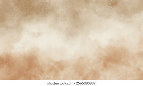 Abstract watercolor aesthetic horizontal background. Hand drawn vector splatter texture. Brush stroked painting pastel color watercolour