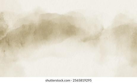 Abstract watercolor aesthetic horizontal background. Hand drawn vector splatter texture. Brush stroked painting pastel color watercolour