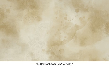 Abstract watercolor aesthetic horizontal background. Hand drawn vector splatter texture. Brush stroked painting pastel color watercolour