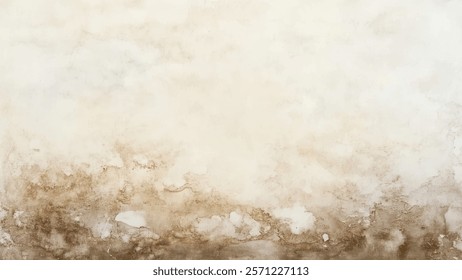 Abstract watercolor aesthetic horizontal background. Hand drawn vector splatter texture. Brush stroked painting pastel color watercolour