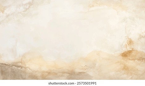 Abstract watercolor aesthetic horizontal background. Hand drawn vector splatter texture. Brush stroked painting pastel color watercolour