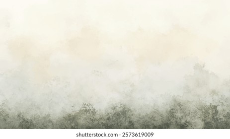 Abstract watercolor aesthetic horizontal background. Hand drawn vector splatter texture. Brush stroked painting pastel color watercolour