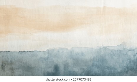 Abstract watercolor aesthetic horizontal background. Hand drawn vector splatter texture. Brush stroked painting pastel color watercolour