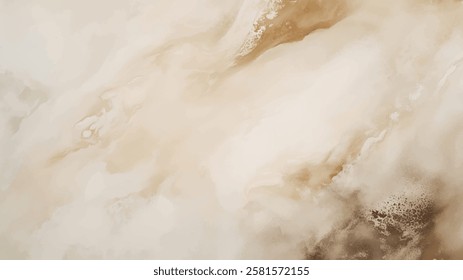 Abstract watercolor aesthetic horizontal background. Hand drawn vector splatter texture. Brush stroked painting pastel color watercolour