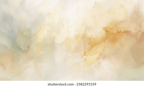 Abstract watercolor aesthetic horizontal background. Hand drawn vector splatter texture. Brush stroked painting pastel color watercolour