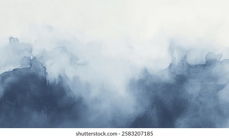 Abstract watercolor aesthetic horizontal background. Hand drawn vector splatter texture. Brush stroked painting pastel color watercolour