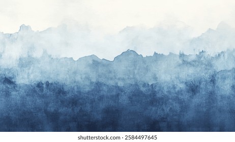 Abstract watercolor aesthetic horizontal background. Hand drawn vector splatter texture. Brush stroked painting pastel color watercolour