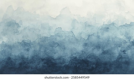 Abstract watercolor aesthetic horizontal background. Hand drawn vector splatter texture. Brush stroked painting pastel color watercolour