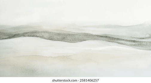 Abstract watercolor art background template. brown and beige watercolor backdrop empty space for text, banner, presentation or product display graphic design