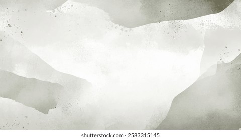 Abstract watercolor art background template. brown green and blue watercolor backdrop empty space for text, banner, presentation or product display graphic design