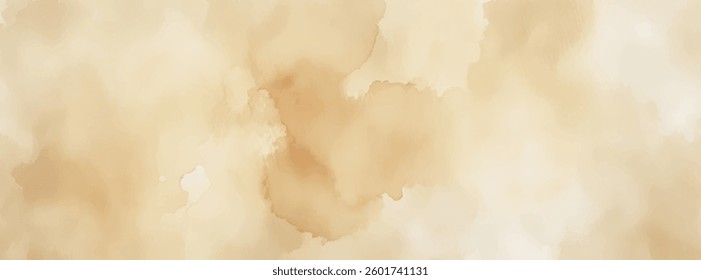 Abstract watercolor art background template. brown and beige watercolor backdrop empty space for text, banner, presentation or product display graphic design