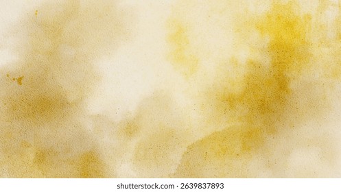 Abstract watercolor art background template. beige and brown watercolor backdrop empty space for text, banner, presentation or product display graphic design