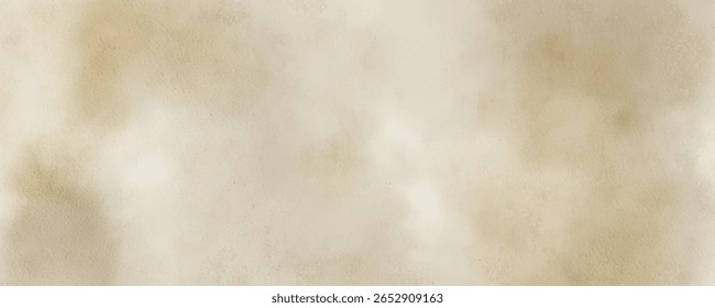 Abstract watercolor art background template. brown and beige watercolor backdrop empty space for text, banner, presentation or product display graphic design