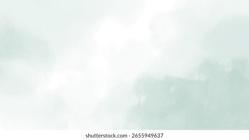 Modelo de fundo de arte em aquarela abstrata. fundo em aquarela verde espaço vazio para texto, banner, apresentação ou design gráfico de exibição de produto