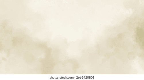 Abstract watercolor art background template. brown and beige watercolor backdrop empty space for text, banner, presentation or product display graphic design