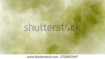 Abstract watercolor art background template. Green beige brown watercolor backdrop empty space for text, banner, presentation or product display graphic design