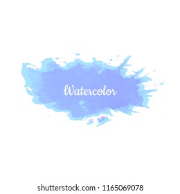 Abstract watercolor background.