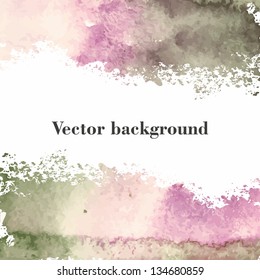 Abstract watercolor background.