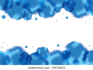 Abstract watercolor background