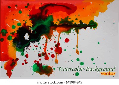 abstract watercolor background