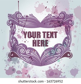 Abstract watercolor background